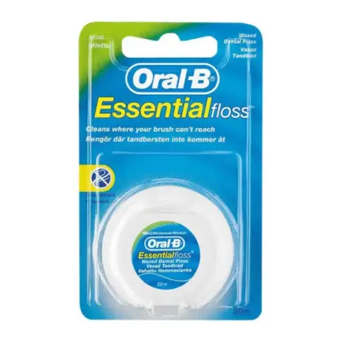 Oral-B Essential Waxed Dental Floss 50m thumbnail 1