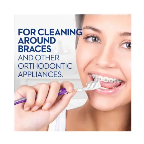 Oral-B Clinic 28118 Ortho Brush Soft 35 Toothbrush thumbnail 2