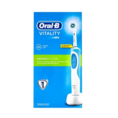 Oral B D12.513 Vitality Vital Cross Action Toothbrush thumbnail 1