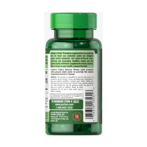 Puritans Pride Saw Palmetto 450Mg Capsule 100 Capsules thumbnail 2