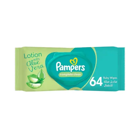 Pampers Gentle Baby Wipes 64s thumbnail 1
