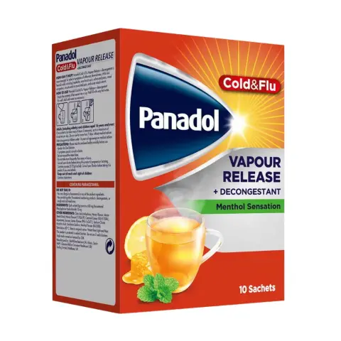 Panadol Cold & Flu Vapour Release Sachets 10s thumbnail 1