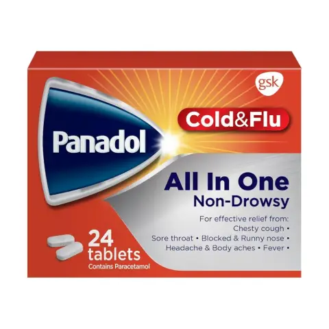 Panadol Cold & Flu All-in-One 24s thumbnail 1