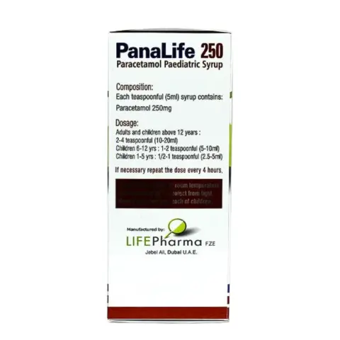 Panalife 250mg/5ml Syrup 100ml thumbnail 3