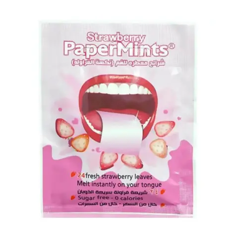 Papermint Strawberry Strips 24S thumbnail 1
