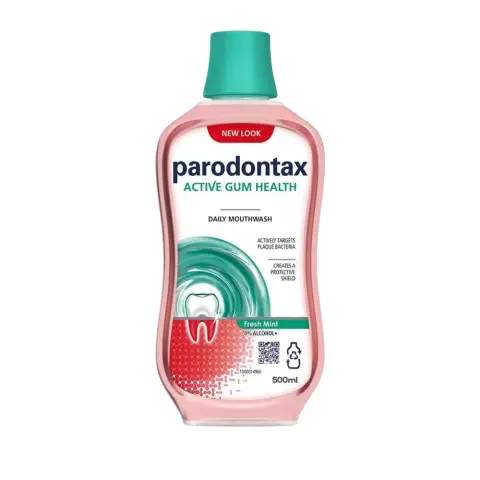 Parodontax Gum Care Freshmint Mouth Wash 500mL thumbnail 1