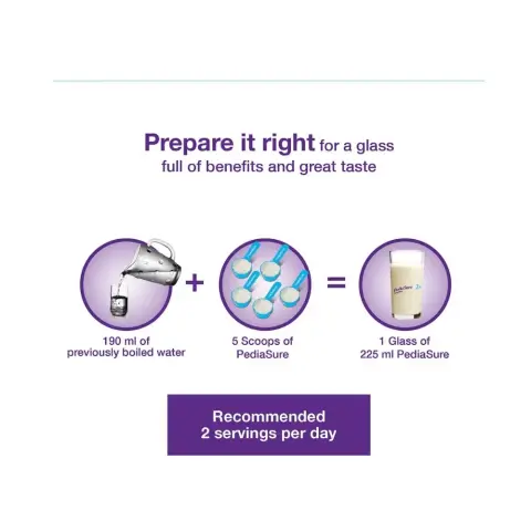 Pediasure Complete Triple Sure Vanilla Powder 1600Gm thumbnail 3