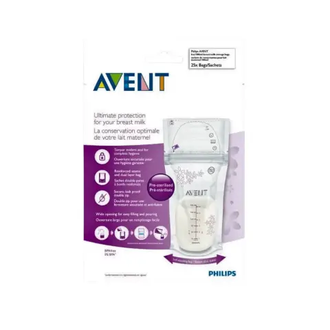 Philips Avent Pa215 Breast Milk Storage 180mL 25S thumbnail 1