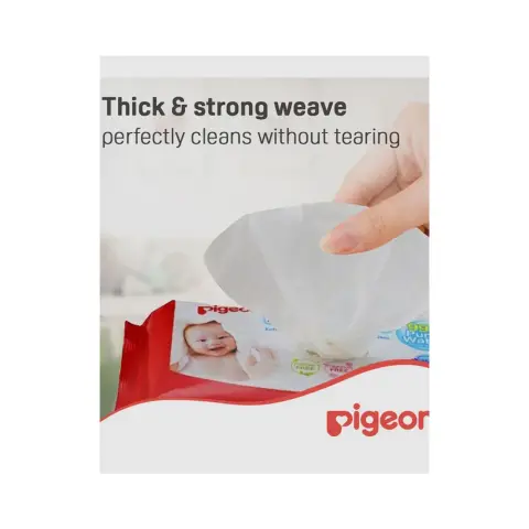 Pigeon Travel Size Gentle Baby Wipes for Sensitive Skin 82s thumbnail 2