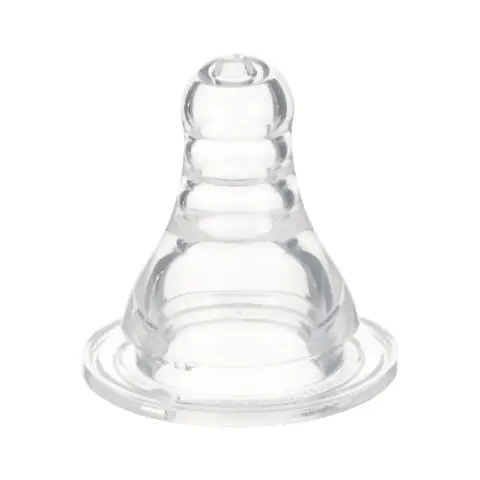 Pigeon Peristaltic Silicone Bottle Nipple Size M for Babies 1s thumbnail 2