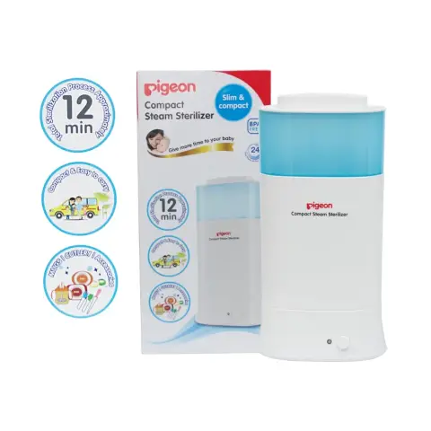Pigeon Compact Electric Steam Sterilizer for Baby Bottles