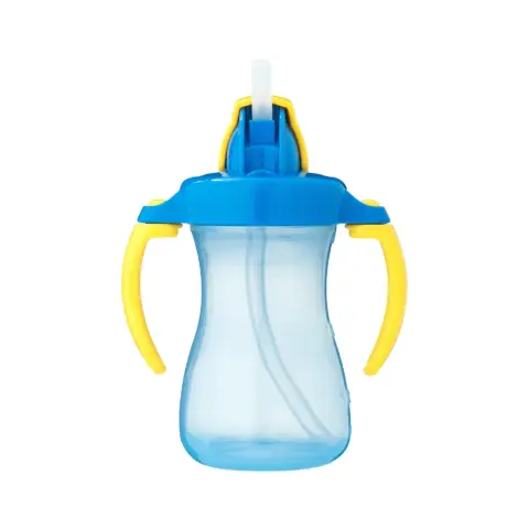 Pigeon Petite Blue Straw Drinking Bottle for Toddlers 150mL