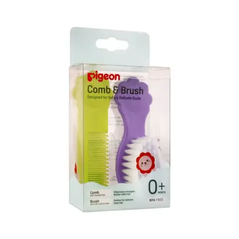 Pigeon K578 Comb & Brush Set thumbnail 1