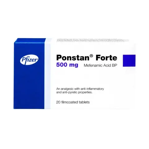 Ponstan Forte 500mg 20 Tablets thumbnail 1