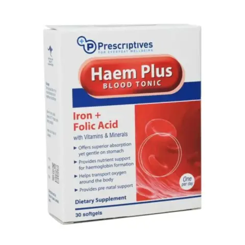 Prescriptives Haem Plus Capsule 30S thumbnail 1