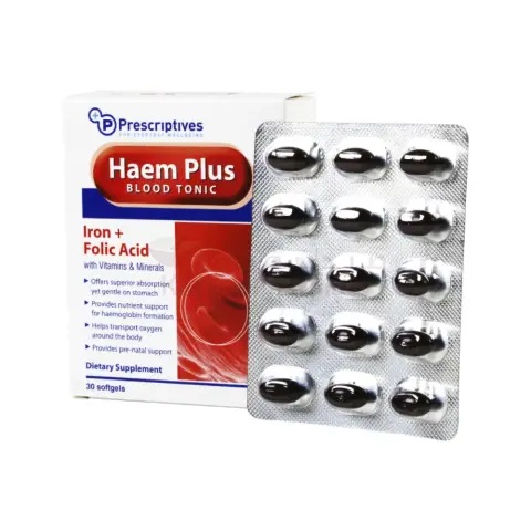 Prescriptives Haem Plus Capsule 30S thumbnail 2