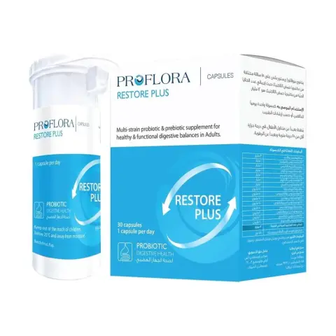 Proflora Restore Plus Capsule 30 Capsules thumbnail 2