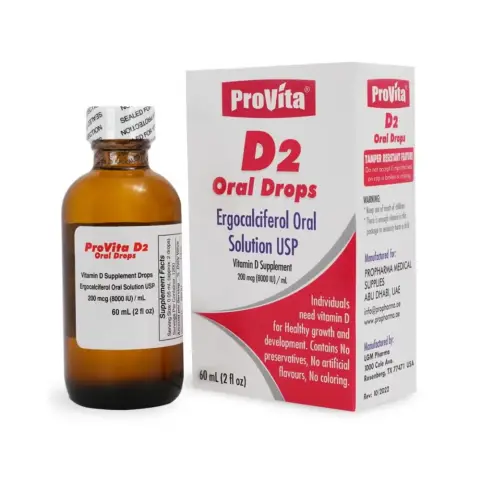 Provita D2 Oral Drops 60Ml thumbnail 2