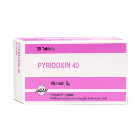 Pyridoxin 40 Tablet 20 Tablets thumbnail 1