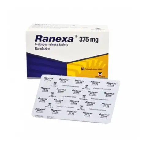 Ranexa 375mg Tablets 60s thumbnail 1