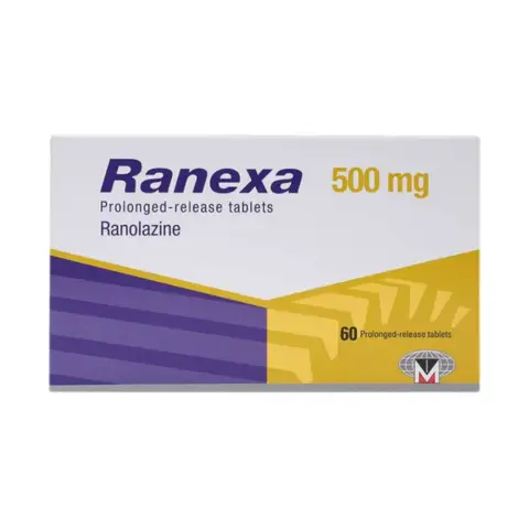 Ranexa 500mg Tablets 60s thumbnail 1