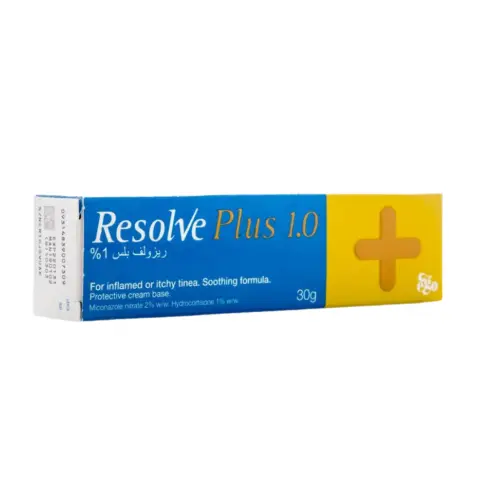 Resolve Plus 1% Cream 30g thumbnail 1
