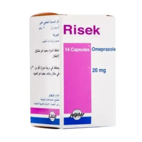 Risek 20mg Capsules 14s thumbnail 1