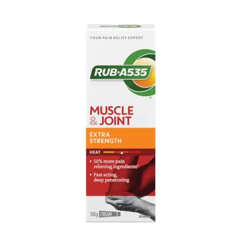 Rub A535 Extra Strength Heat Cream 100gm thumbnail 1