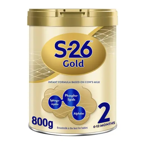 S-26 Gold Stage 2 Milk Formula 800G thumbnail 1