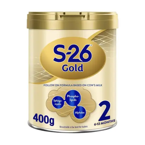 S-26 Gold Stage 2 Follow-On Milk Formula 400g thumbnail 1