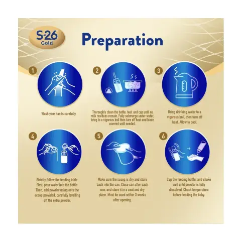 S-26 Gold Stage 2 Follow-On Milk Formula 400g thumbnail 4