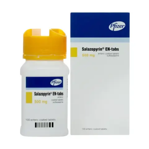 Salazopyrin En 500mg Tablets 100s thumbnail 1