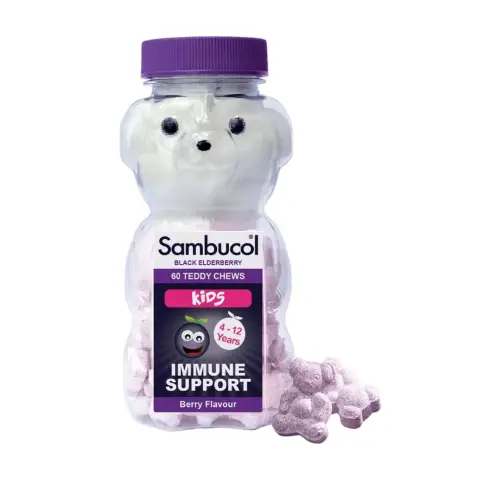 Sambucol Kids Chewable Teddies 60S thumbnail 1
