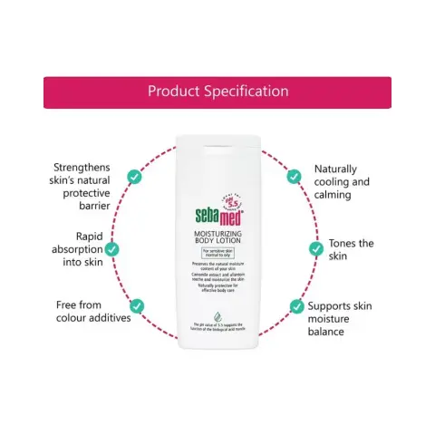 Sebamed Adult Moisturising Body Lotion 200 mL thumbnail 2