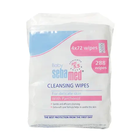 Sebamed Baby Cleansing Wipes (3+1) 288'S thumbnail 1