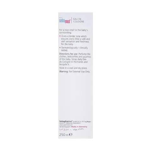 Sebamed Baby Cologne 250mL thumbnail 2