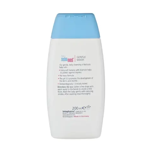 Sebamed Baby Gentle Wash 200mL thumbnail 2