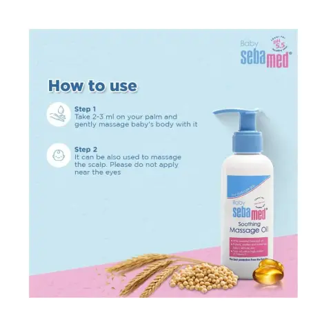 Sebamed Baby Massage Oil 150mL thumbnail 4