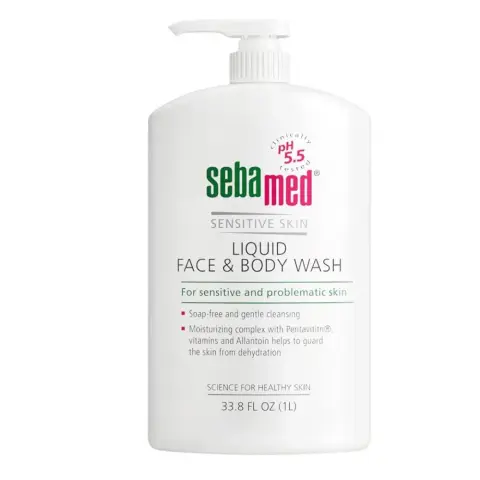 Sebamed Liquid Face and Body Wash 200mL thumbnail 1