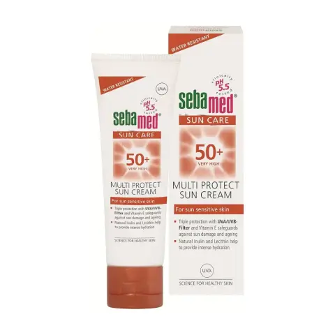 Sebamed Sun Care Spf50 Multi Protect Sun Cream 75Ml thumbnail 1
