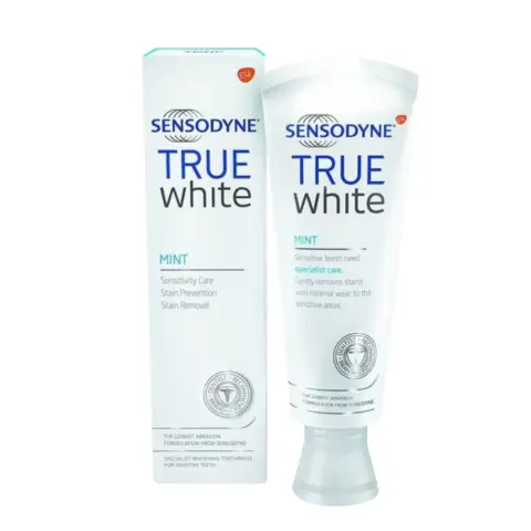 Sensodyne Stm-254-0 True White Mint Tooth Paste 75mL thumbnail 1