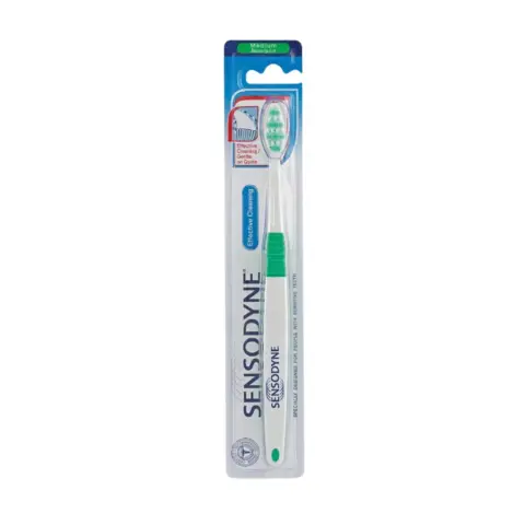 Sensodyne Effective Cleaning Medium Toothbrush thumbnail 1