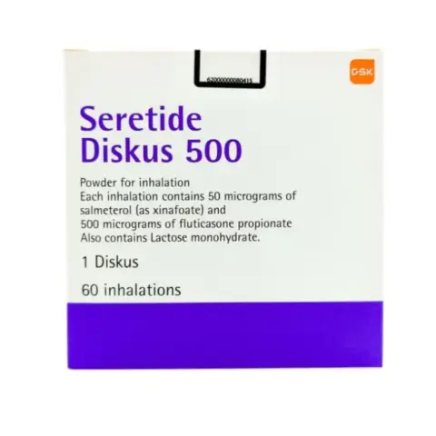 Seretide 500Mcg Diskus 60 Dose thumbnail 1