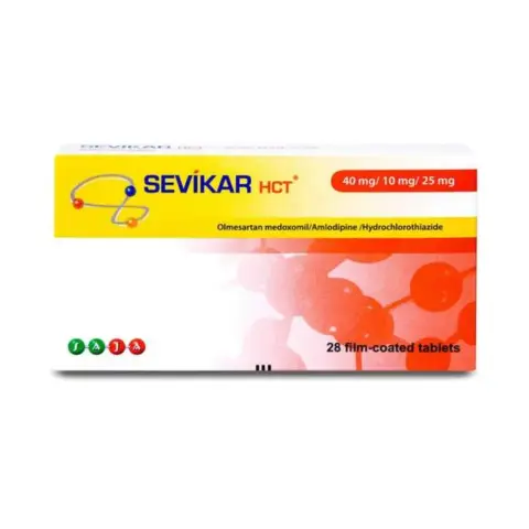 Sevikar Hct 40/10/25mg Tablets 28s thumbnail 1