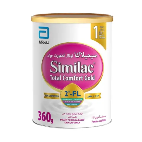 Similac Total Comfort Gold Stage 1 Easy-Digest Milk Formula 360g thumbnail 1