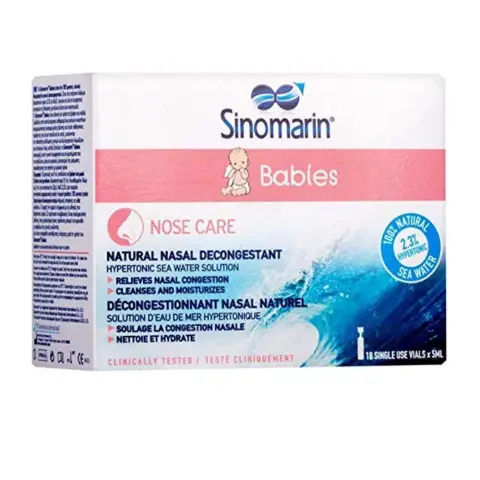 Sinomarin Baby Nasal Vials 5mL 18s thumbnail 1