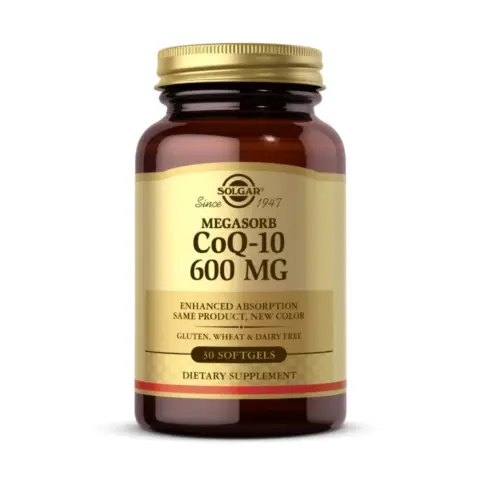 Solgar Megasorb CoQ-10 600mg Capsules – 30 Capsules thumbnail 1