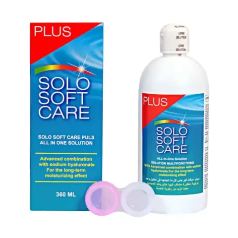 Solo Soft Care Plus Solution 360ml thumbnail 1