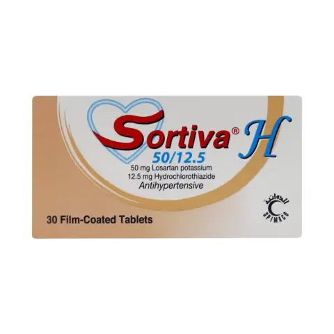 Sortiva H 50/12.5mg Tablets 30s thumbnail 1