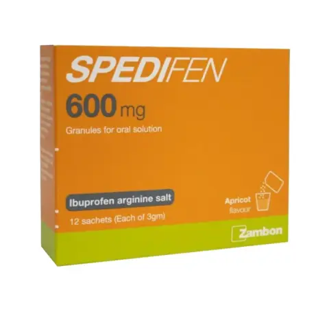 Spedifen 600mg Sachets 12s thumbnail 1